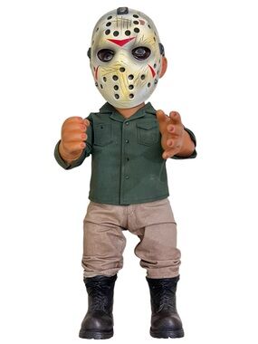Mezco Toyz Mega Scale Jason Voorhees Friday The 13th 15” Action Figure Sound **